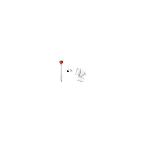 Dentatus LUT-M5 Twin Luscent Anchors Glass Fiber Resin Posts Medium Red 5/Pk Dentatus LUT-M5 Twin Luscent Anchors Glass Fiber Resin Posts Medium Red 5/Pk